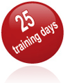 Bonus for 25 training days