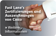Fast Lane’s Zertifizierungen, Spezialisierungen und Auszeichnungen von Cisco