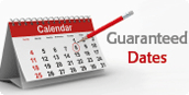 Fechas garantizadas