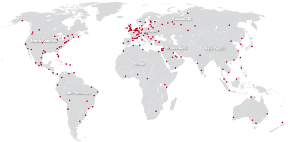 Fast Lane Worldmap