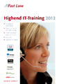 Fast Lane Trainingskatalog 2012
