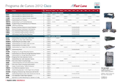 Programa de Cursos 2012